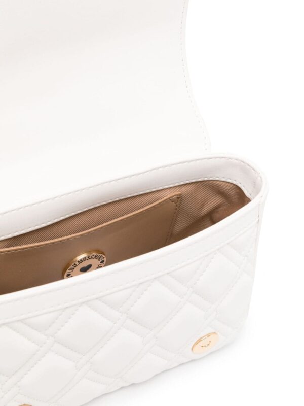 Love Moschino quilted leather crossbody bag - Image 5