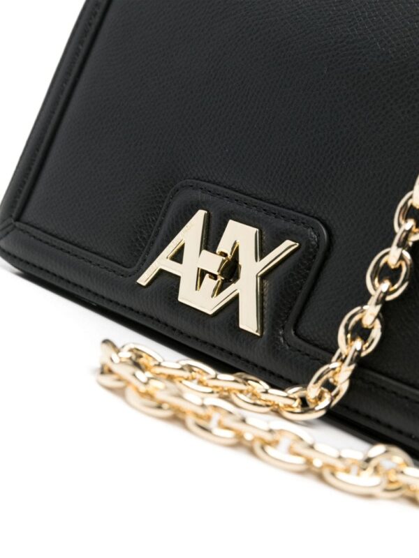 Armani Exchange logo-plaque cross body bag - Image 3