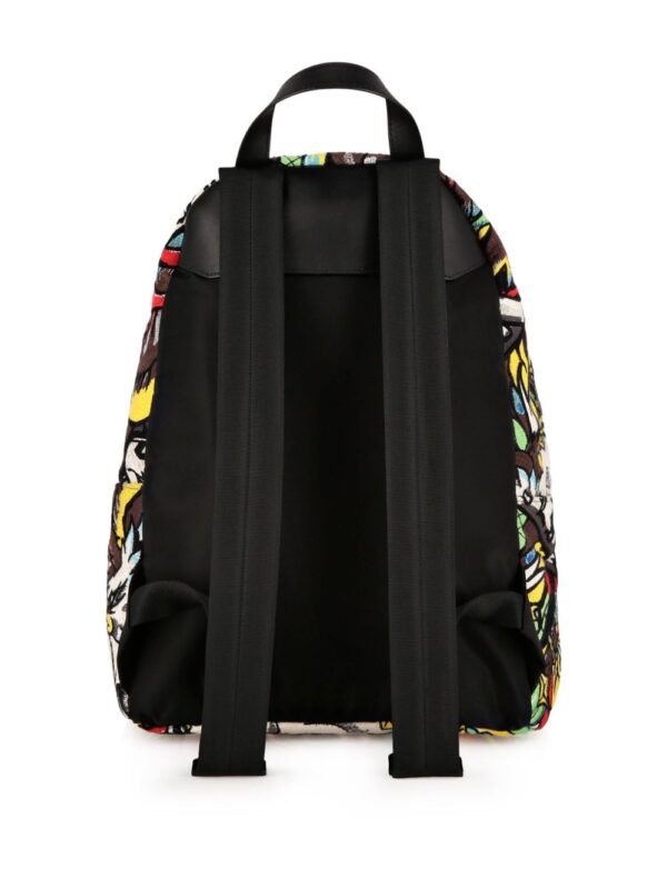 Philipp Plein Tattoo logo-embroidered backpack - Image 3