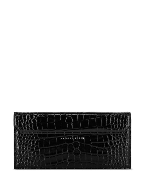 Philipp Plein mini calf-leather clutch - Image 2