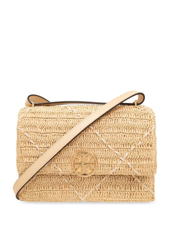 Tory Burch Miller raffia shoulder bag
