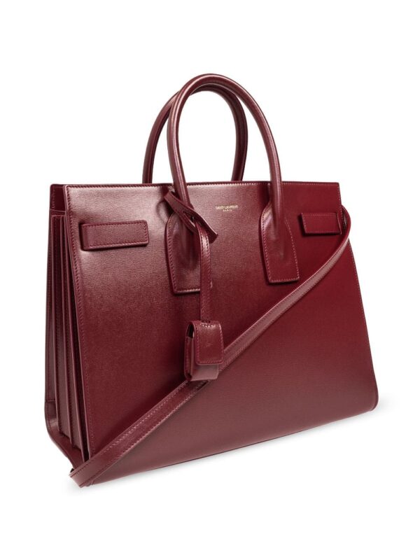 Saint Laurent small Sac De Jour leather tote bag - Image 3