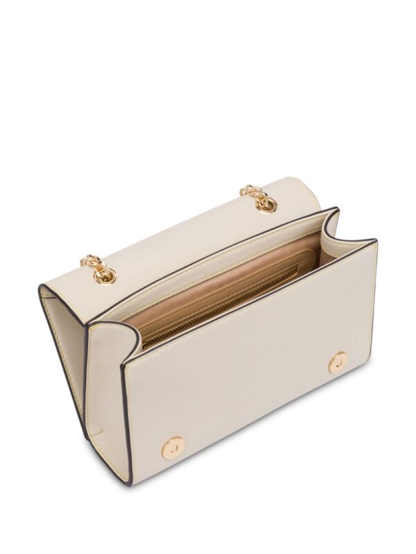 Love Moschino logo-plaque chain shoulder bag - Image 3