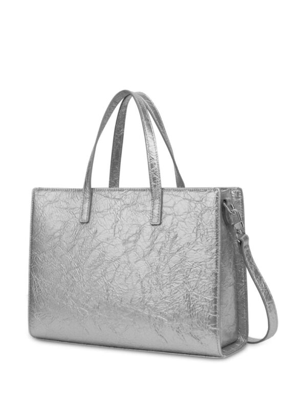 Love Moschino logo-plaque tote bag - Image 2