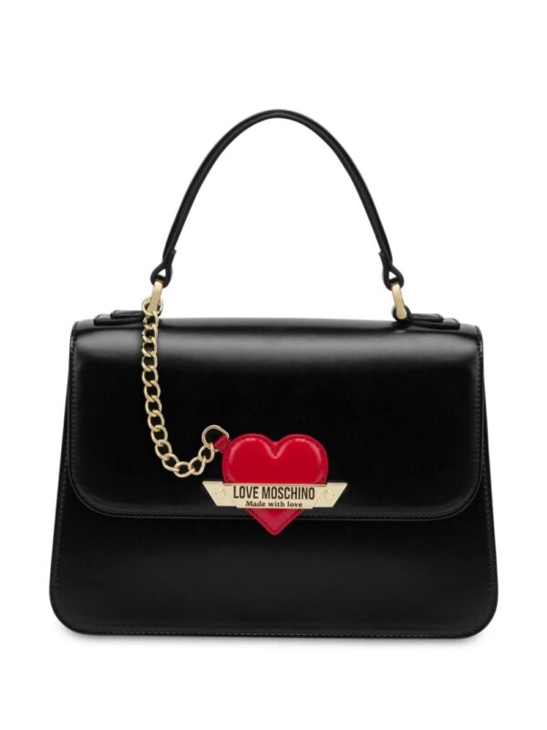 Love Moschino heart-charm tote bag