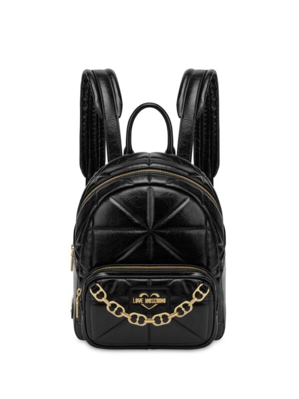 Love Moschino quilted faux-leather bakcpack
