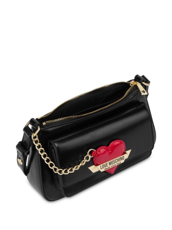 Love Moschino heart-charm shoulder bag - Image 2