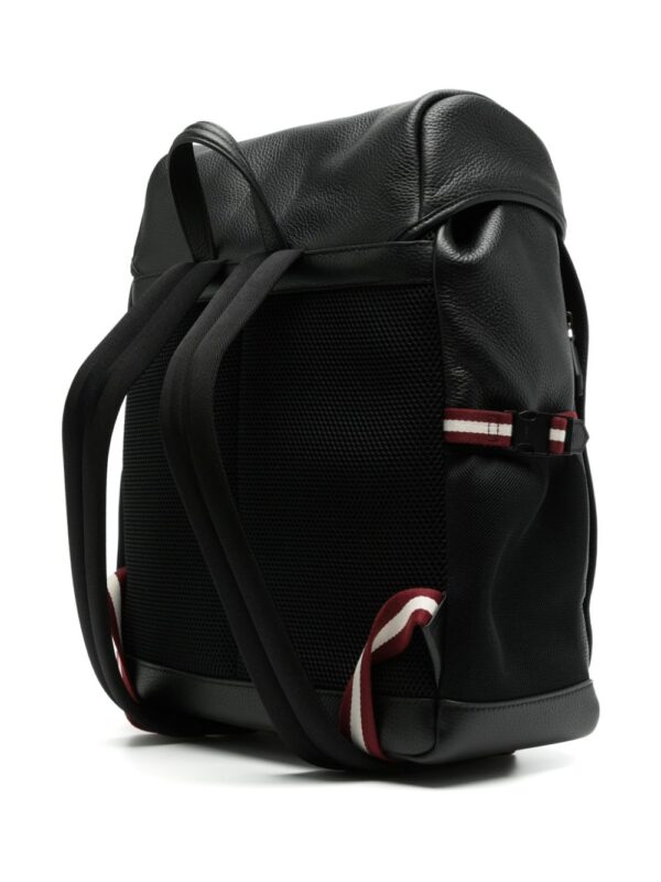 Bally stripe-detail leather backpack - Image 2