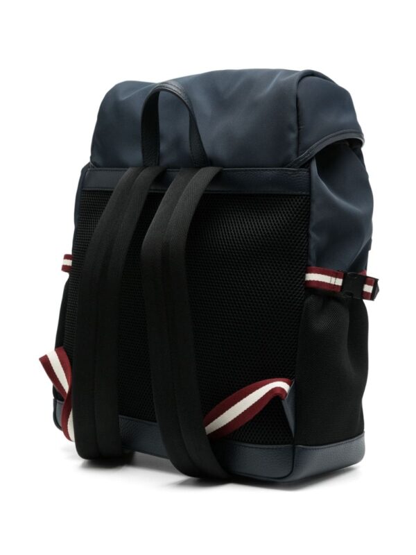 Bally stripe-detail buckled backpack - Image 2