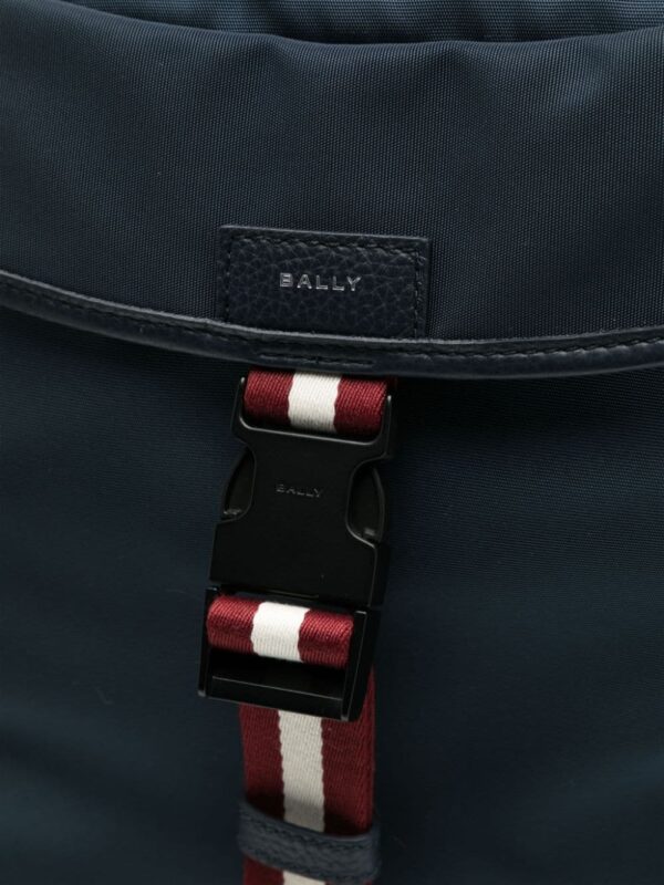 Bally stripe-detail buckled backpack - Image 3