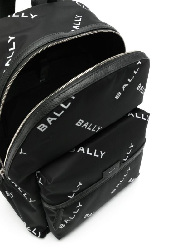Bally Code logo-print backpack - Image 4