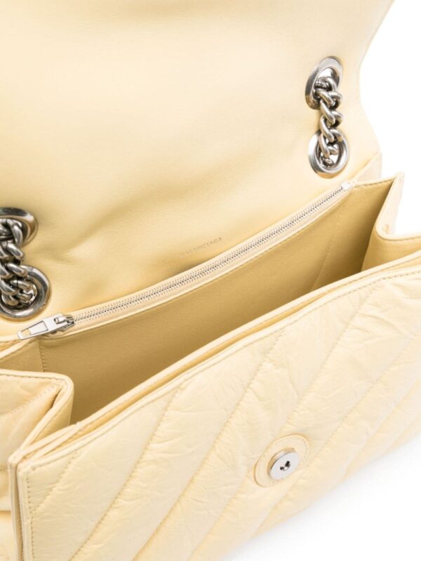 Balenciaga medium Crush leather shoulder bag - Image 5