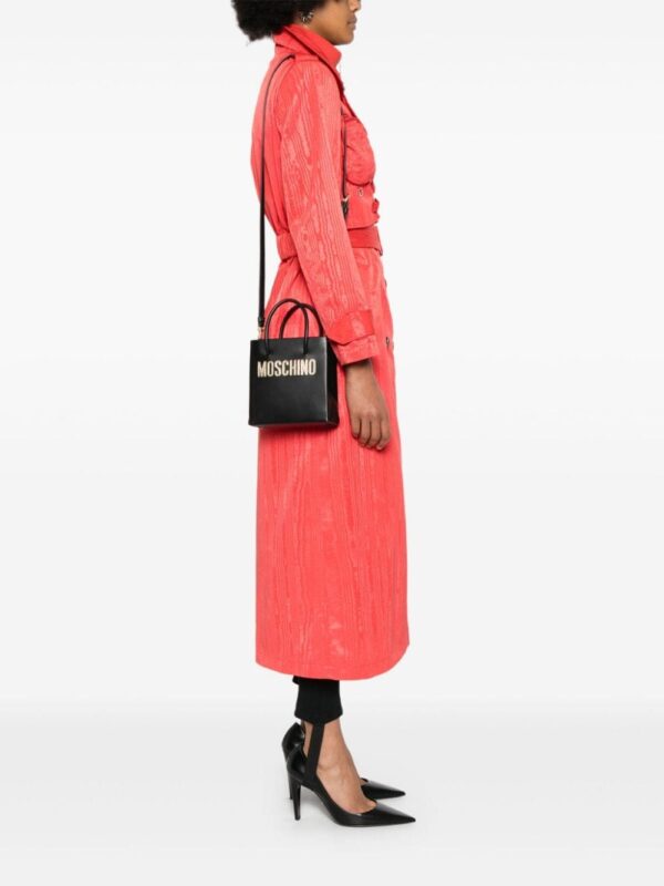 Moschino logo-lettering mini bag - Image 2