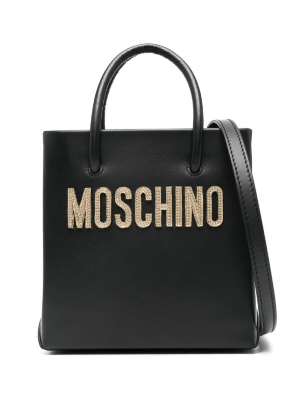 Moschino logo-lettering mini bag