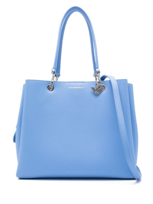 Emporio Armani logo-print tote bag