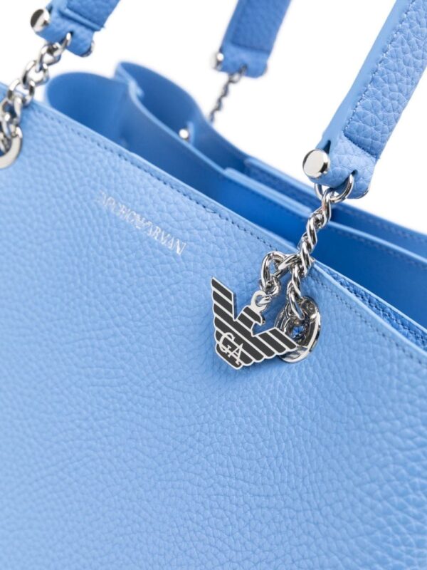 Emporio Armani logo-print tote bag - Image 4