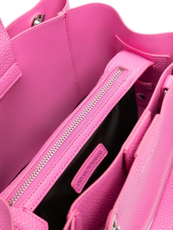 Emporio Armani logo-charm tote bag - Image 5