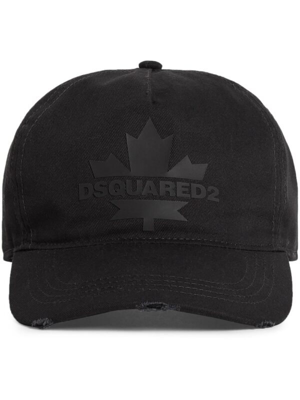 DSQUARED2 Maple leaf-appliqué baseball cap