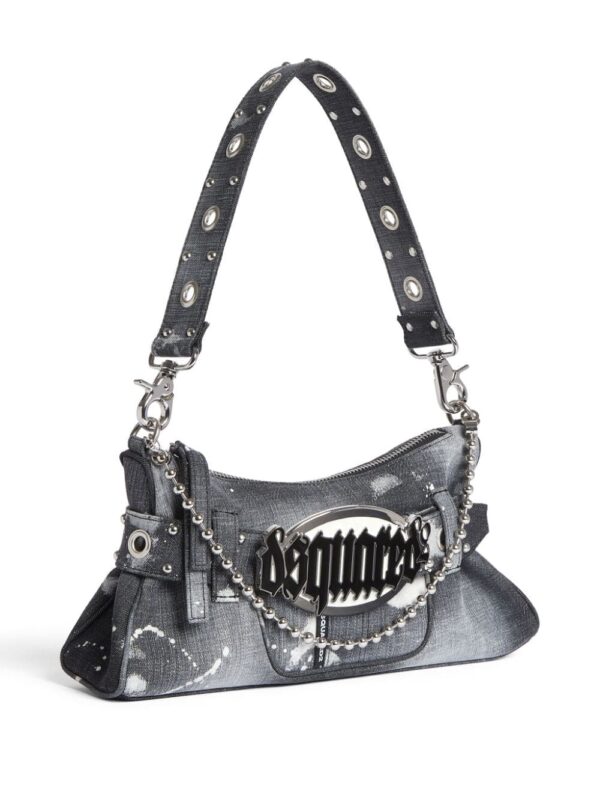 DSQUARED2 Gothic denim shoulder bag - Image 3