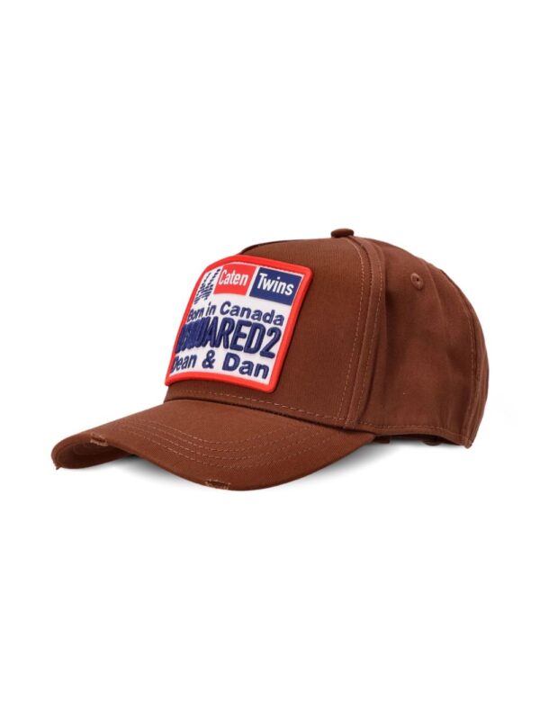 DSQUARED2 logo-patch baseball cap - Image 2