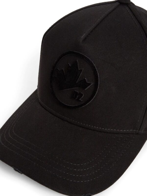 DSQUARED2 Maple leaf-appliqué baseball cap - Image 3