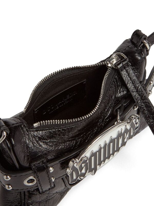 DSQUARED2 Gothic leather shoulder bag - Image 4