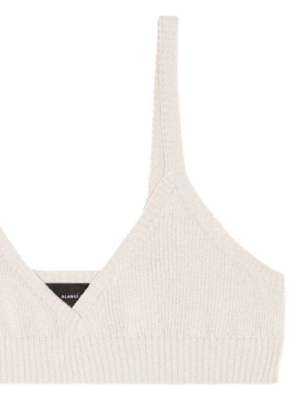 Alanui  knitted cashmere bralette - Image 2