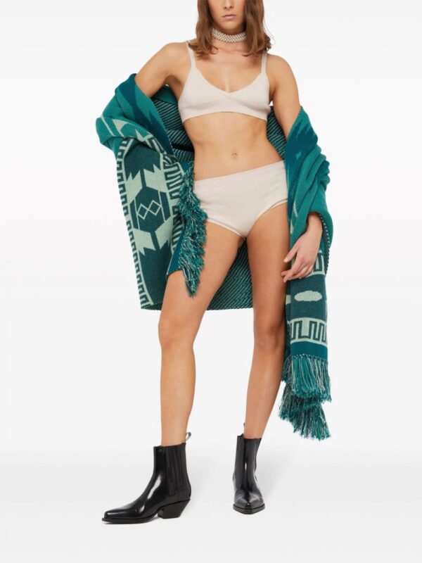 Alanui  knitted cashmere bralette - Image 3