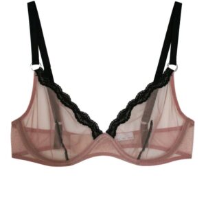 Fleur Du Mal Demi sheer tulle bra