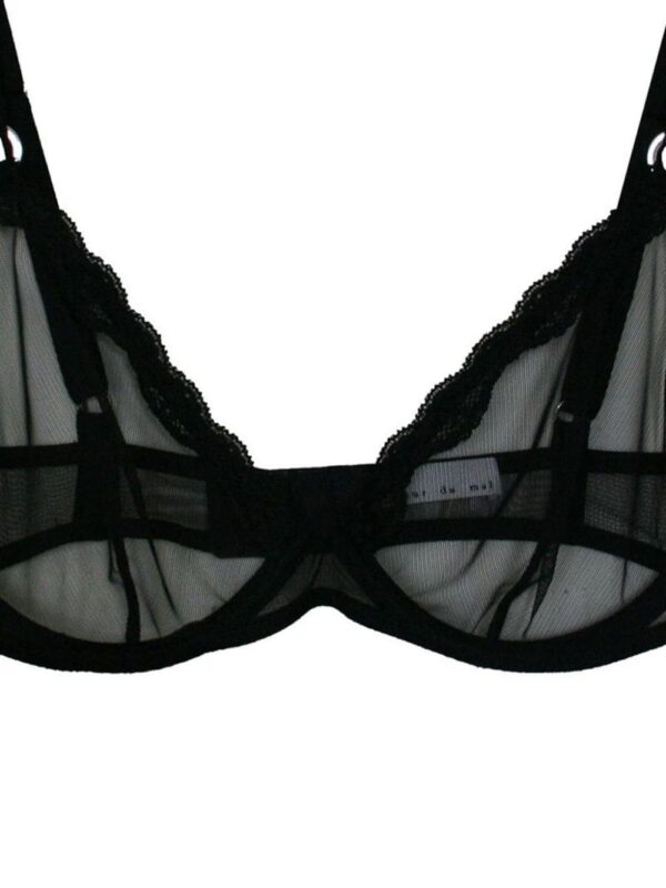 Fleur Du Mal  Demi sheer tulle bra - Image 2