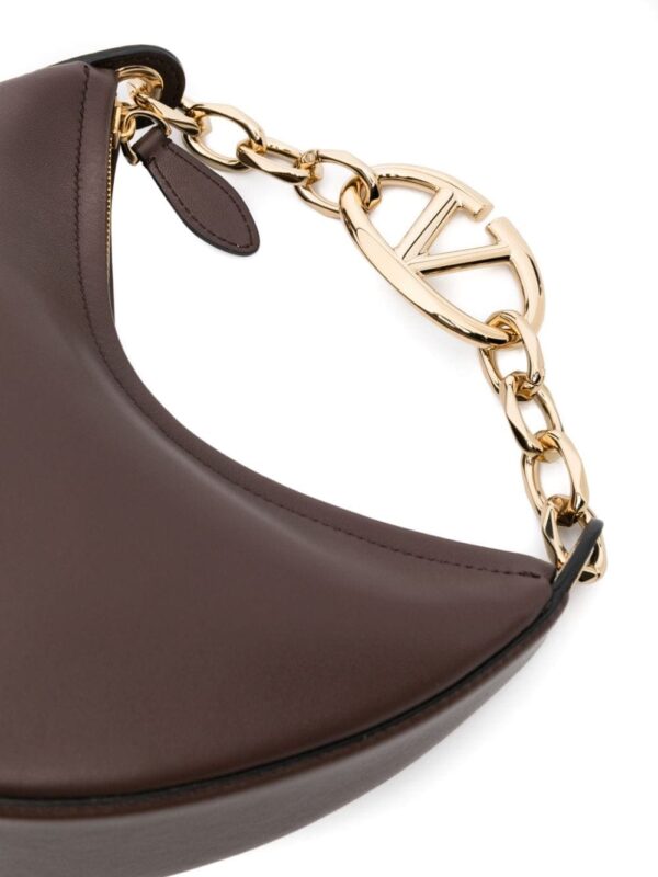 Valentino Garavani mini Moon Vlogo-chain tote bag - Image 4