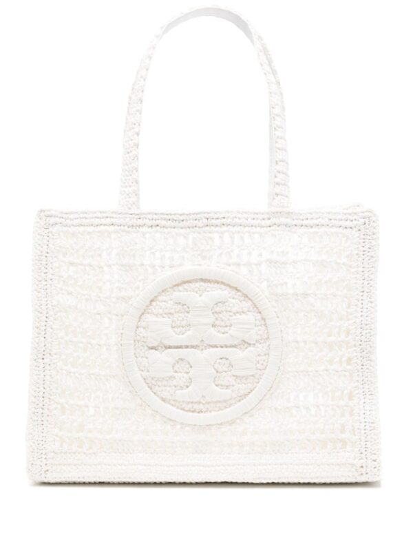 Tory Burch Ella raffia tote bag