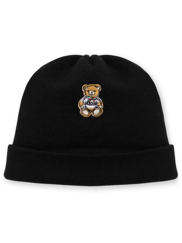 Moschino Teddy Bear virgin wool beanie