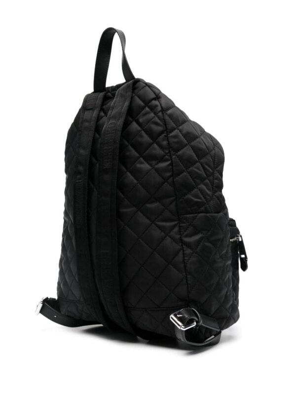 Moschino logo lettering quilted backpack - Image 3