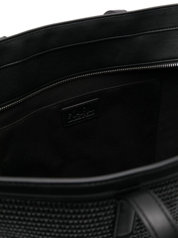Karl Lagerfeld K/Essential raffia tote bag - Image 5