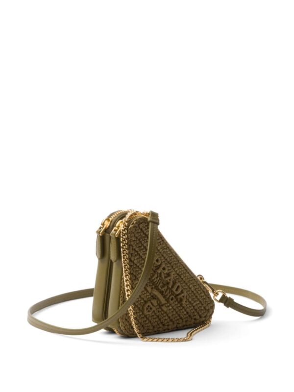 Prada Woven fabric mini-pouch - Image 2
