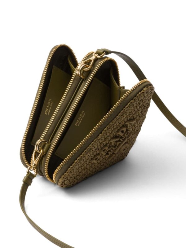Prada Woven fabric mini-pouch - Image 5
