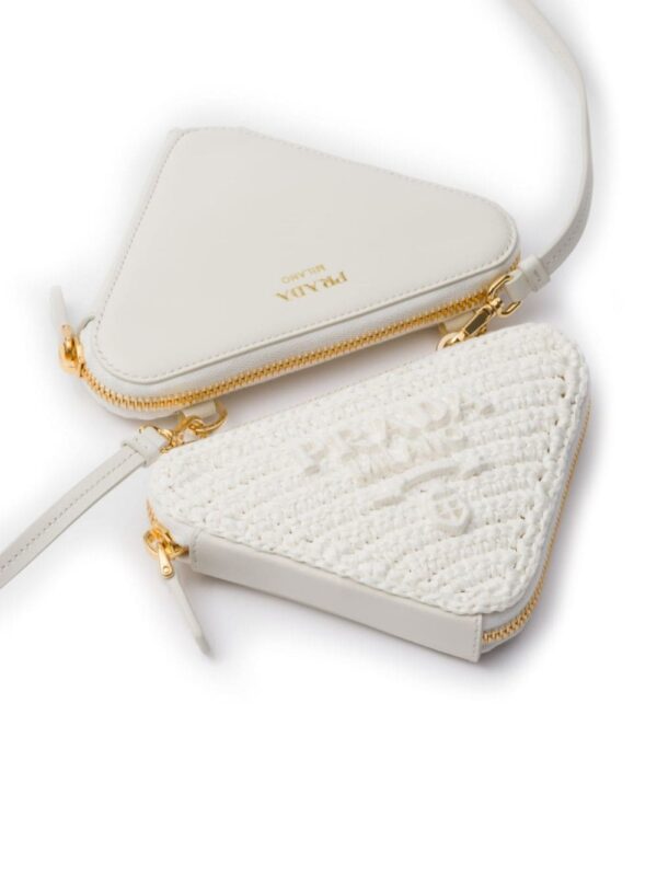 Prada Woven fabric mini-pouch - Image 3