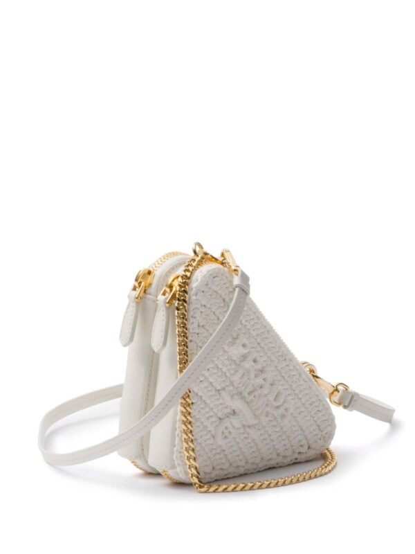 Prada Woven fabric mini-pouch - Image 2