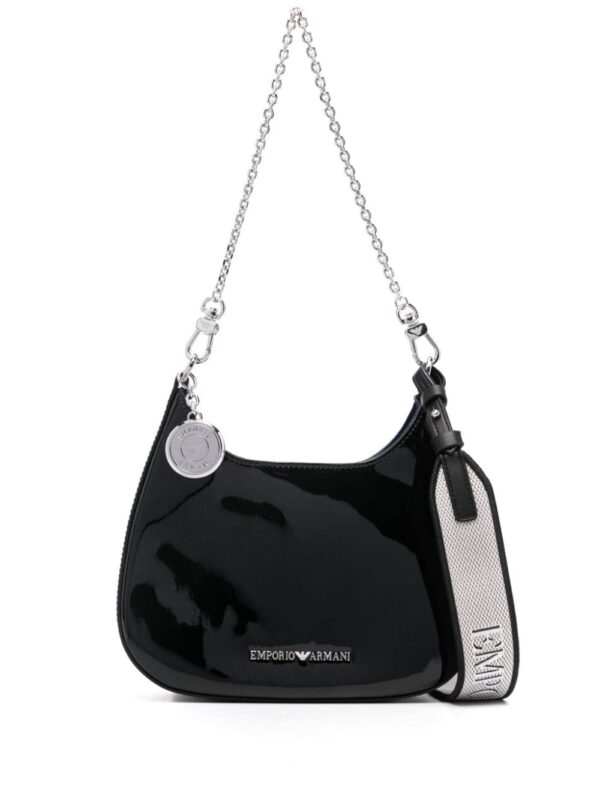 Emporio Armani logo-lettering cross body bag