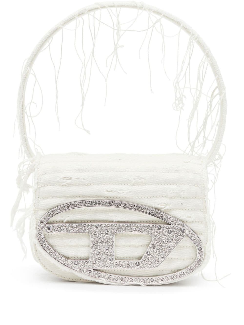 Diesel 1DR distressed-effect shoulder bag