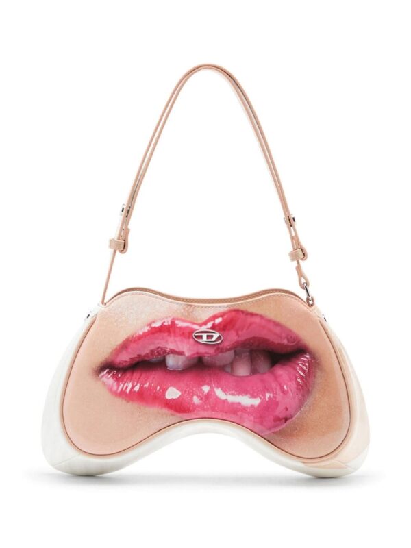 Diesel Play lips-motif shoulder bag