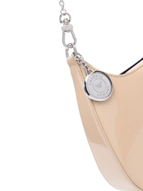 Emporio Armani logo-lettering cross body bag - Image 3