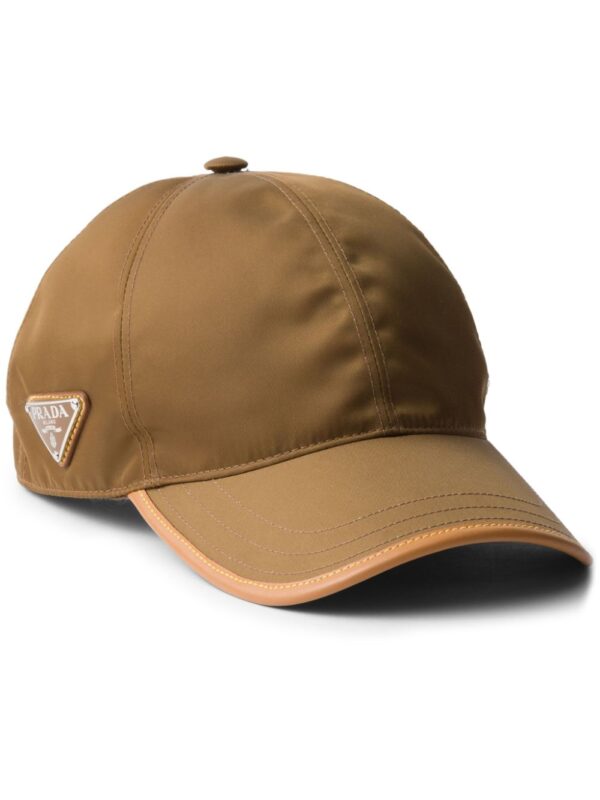 Prada Re-Nylon triangle-logo baseball cap