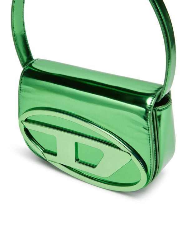 Diesel 1DR mirrored-finish shoulder bag - Image 5
