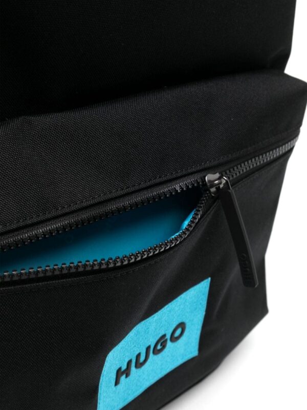 HUGO small Laddy logo-appliqué backpack - Image 5