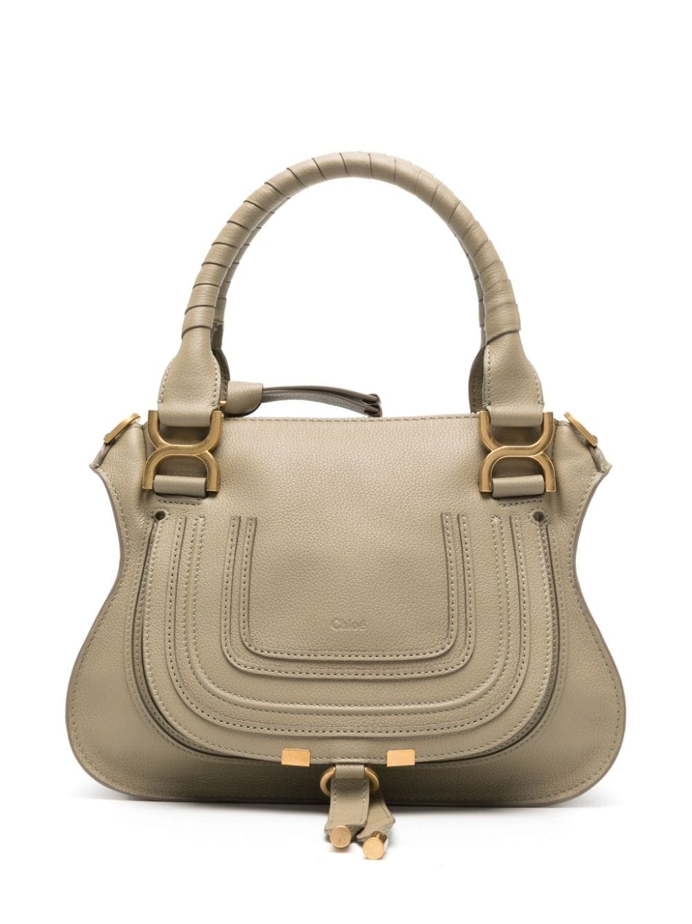 Chloé small Marcie leather tote bag