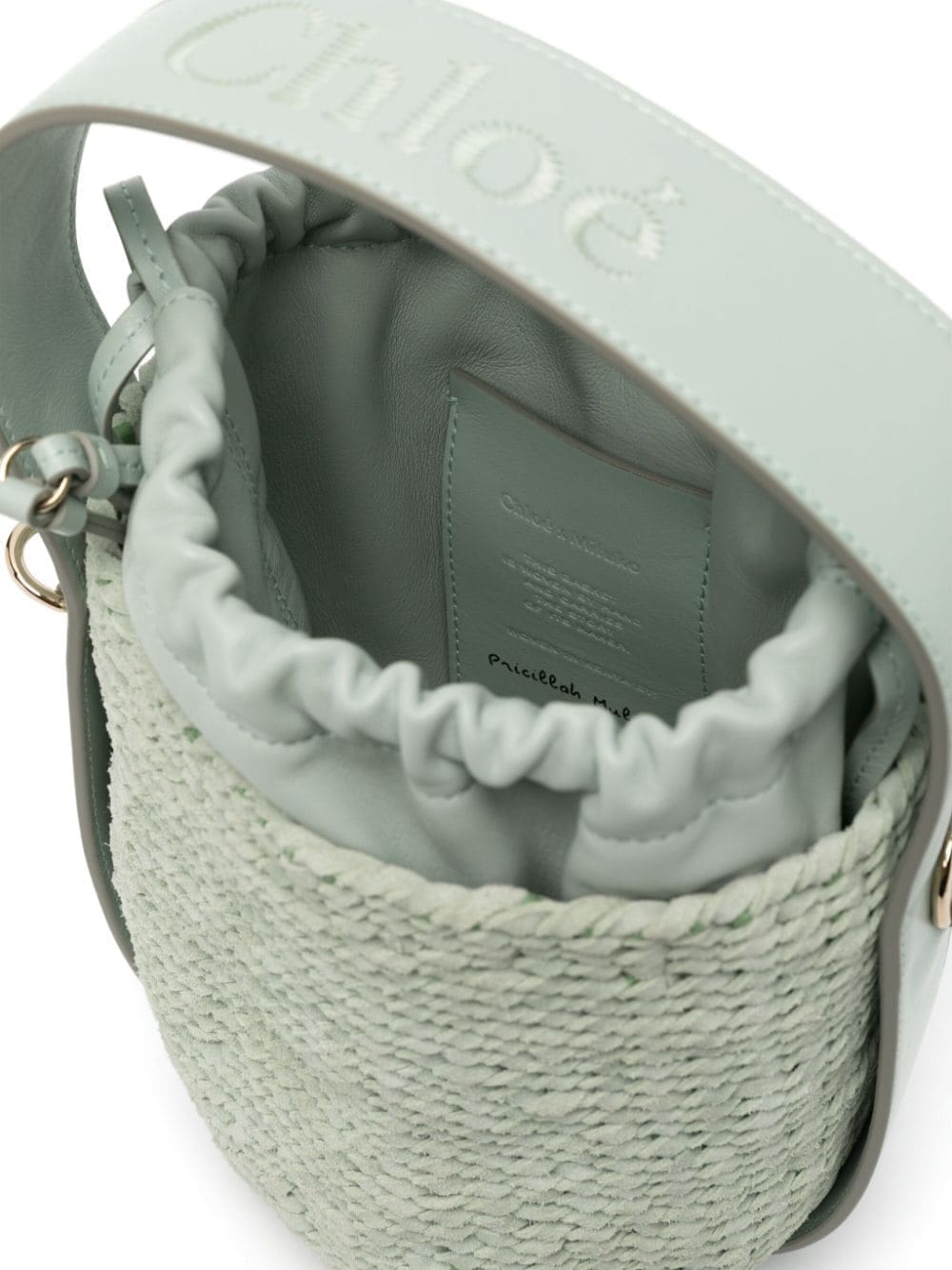 Chloé Woody suede bucket bag - Image 5