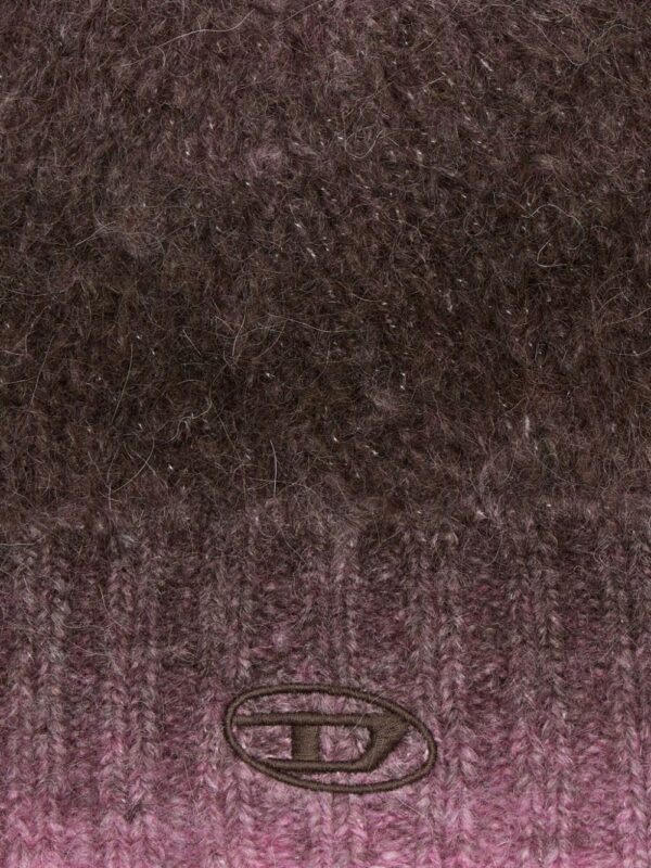 Diesel Pelo logo-embroidered beanie - Image 3