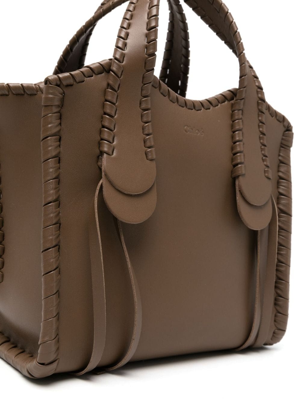 Chloé small Mony leather tote bag - Image 4